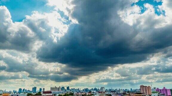 清晰的蓝天与Cloudscape