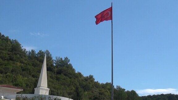 从著名的历史殉道'Soganlidere'CanakkaleCanakkale土耳其09252013