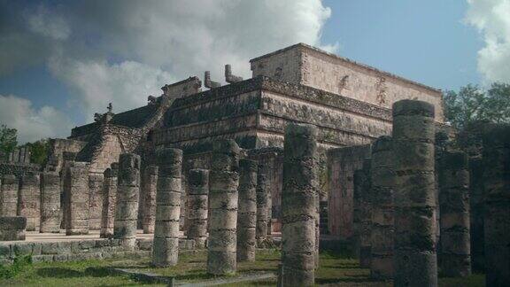 墨西哥尤卡坦半岛奇琴伊察的玛雅遗址