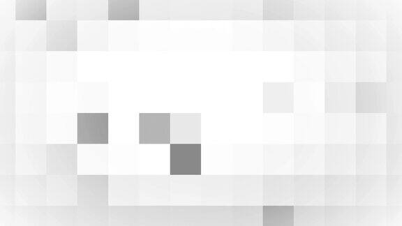 抽象的马赛克块图案背景黑白运动背景
