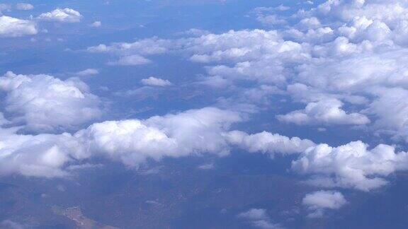 鸟瞰图的澳大利亚景观从飞机窗口的观点