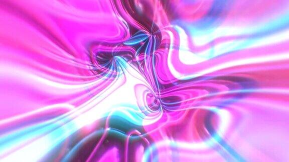 抽象辉光能量背景与视觉错觉和波浪效果3d渲染计算机生成