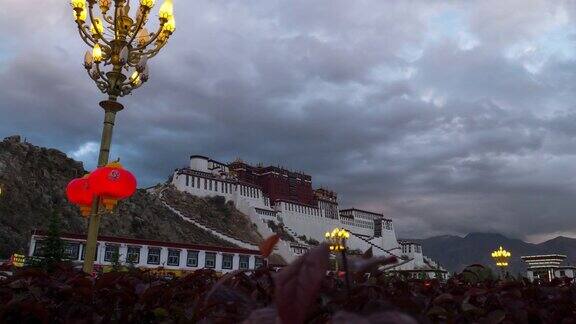 西藏拉萨布达拉宫摄影