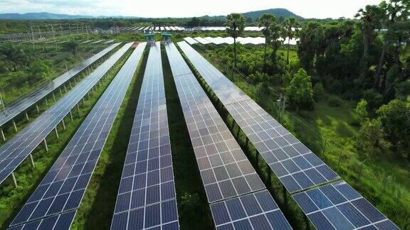 太阳能发电农场