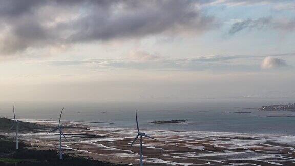 海滩风电场