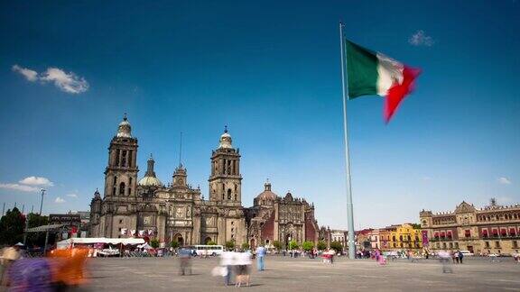 时间流逝:墨西哥城大教堂