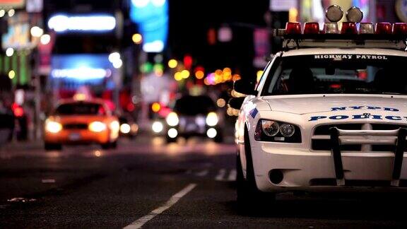曼哈顿的警车之夜
