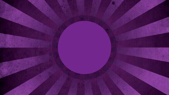 圆圈紫色复古环背景4K