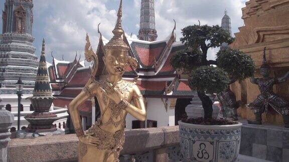 泰国曼谷的大皇宫寺庙受欢迎的旅游目的地