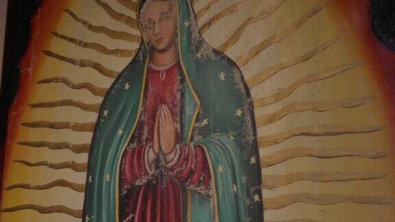 圣母玛利亚壁画