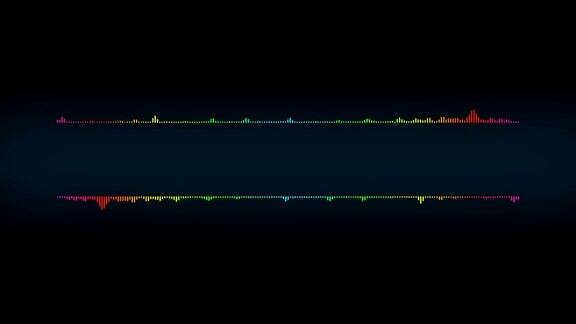 数字波形均衡器频谱音频背景