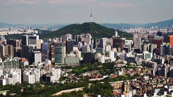 韩国首尔南山的观光景点