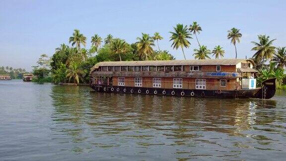 印度喀拉拉邦的传统游艇