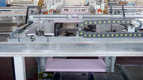 工业自动化设备生产泡沫聚苯乙烯的工厂