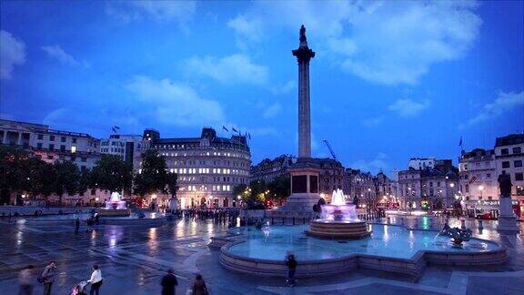 伦敦特拉法加广场