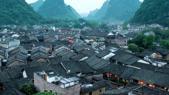 时光流逝的中国黄窑村