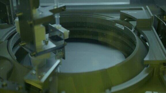 半导体制造工厂的硅片生产