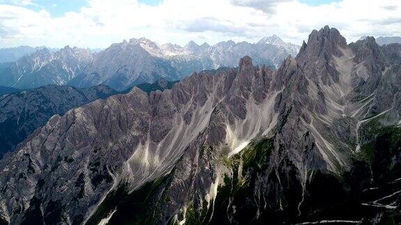 阿尔卑斯白云石国家自然公园意大利美丽的自然风光
