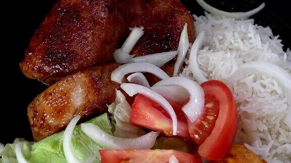 古巴菜:油炸猪肉
