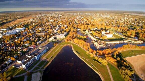 爱沙尼亚库瑞萨雷市的风景