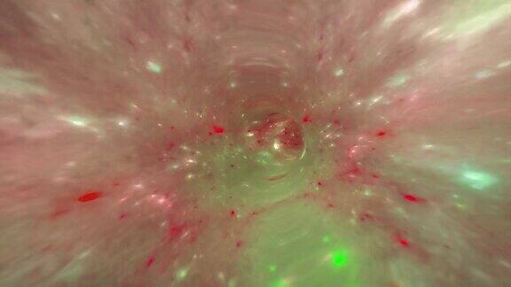 无缝穿越虫洞穿越充满数百万颗恒星的时空虫洞空间变形