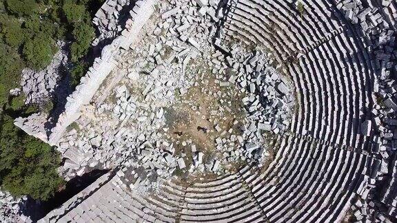 土耳其安塔利亚的Termessos考古遗址
