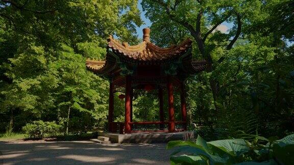 中国花园浴室公园或皇家浴室公园