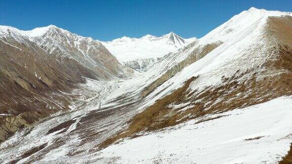 青藏高原冬季野外生态环境