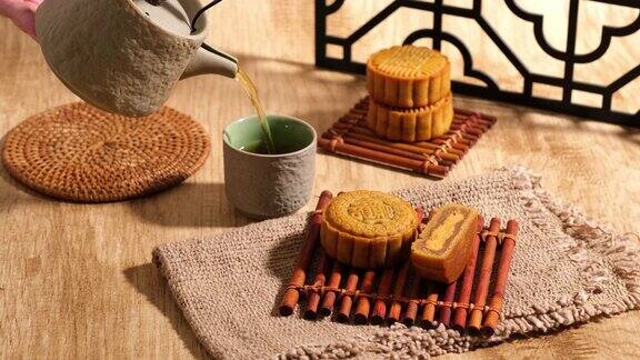 中秋月饼传统美食