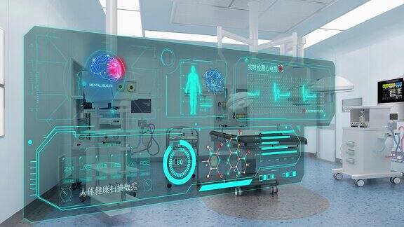科技万物互联智能医疗后期包装模板