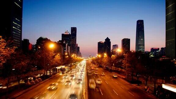 日落在北京