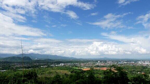 泰国北部清莱市的风景