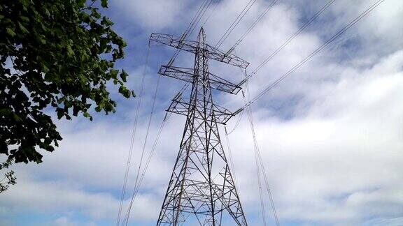 英国国家电网的输电铁塔