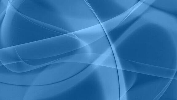 可循环的浅蓝色软抽象曲线