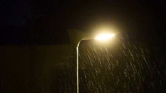 雨中的灯笼阿利坎特省科斯塔布兰卡西班牙