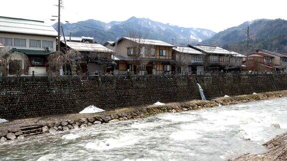 日本岐阜市飞田市的景色