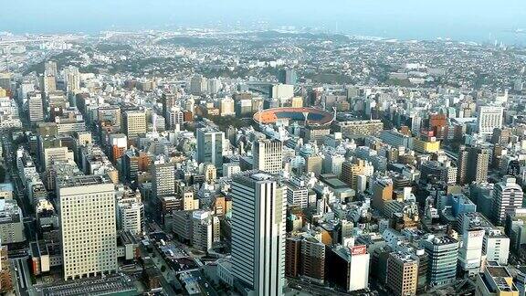 东京大都市的摩天大楼