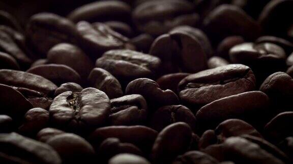4K咖啡豆背景
