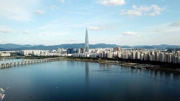 韩国城市首尔风景