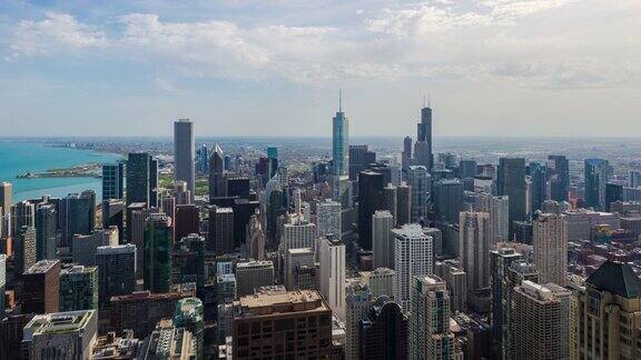 4k分辨率芝加哥的时间流逝