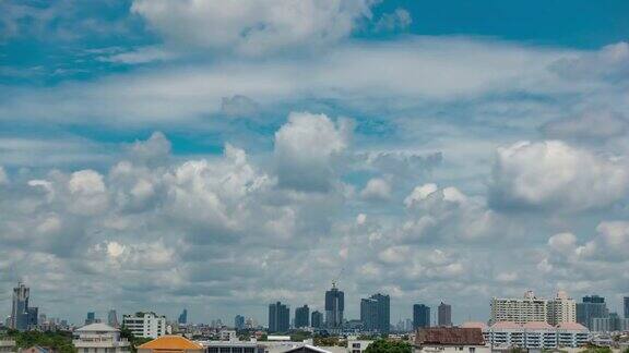 清晰的蓝天与Cloudscape