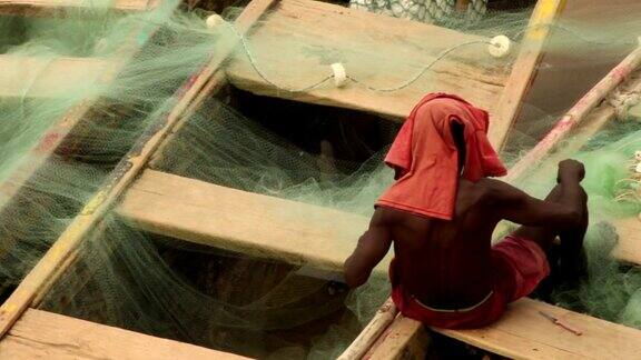 非洲的渔夫:加纳