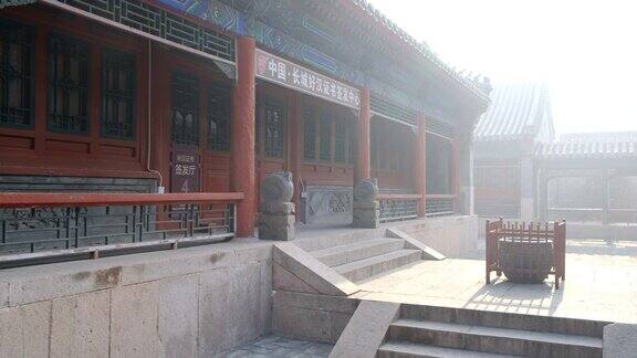 中国北京中国长城的建造者的记忆庙宇