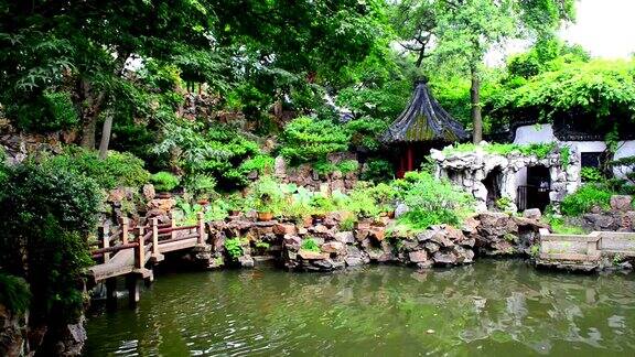 中国传统私家花园-豫园上海中国