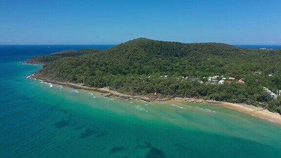 澳大利亚昆士兰州阳光海岸卢萨的鸟瞰图