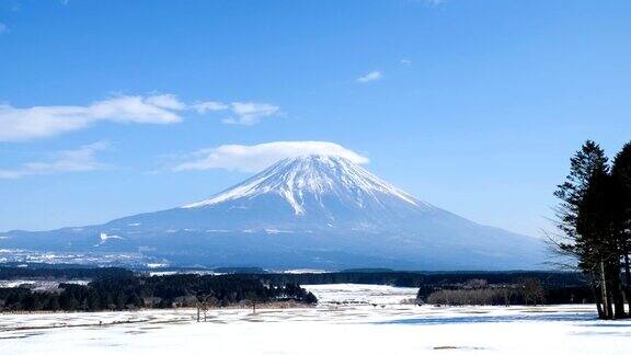 富士山在日本-股票视频-股票视频-股票视频