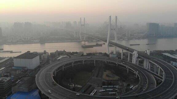 南浦大桥清晨中国上海
