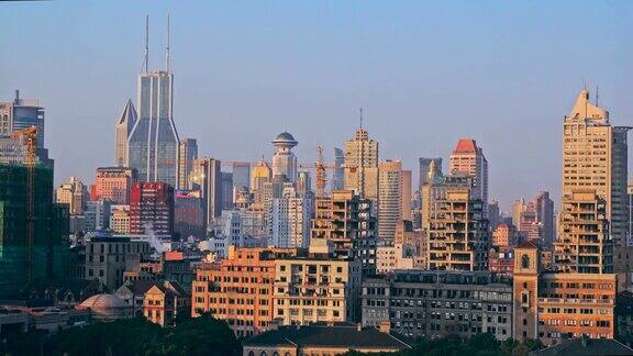 浦西大厦中国上海的摩天大楼
