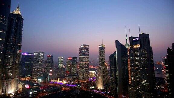 黄昏的上海
