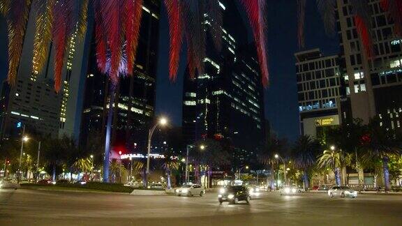 商业区之夜墨西哥城